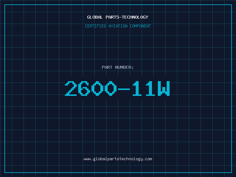 Aviation Part 2600-11W