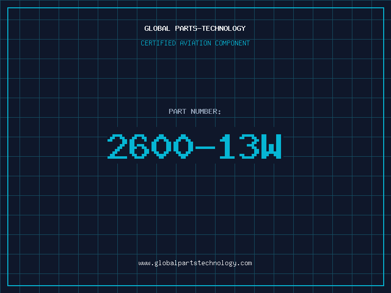 Aviation Part 2600-13W