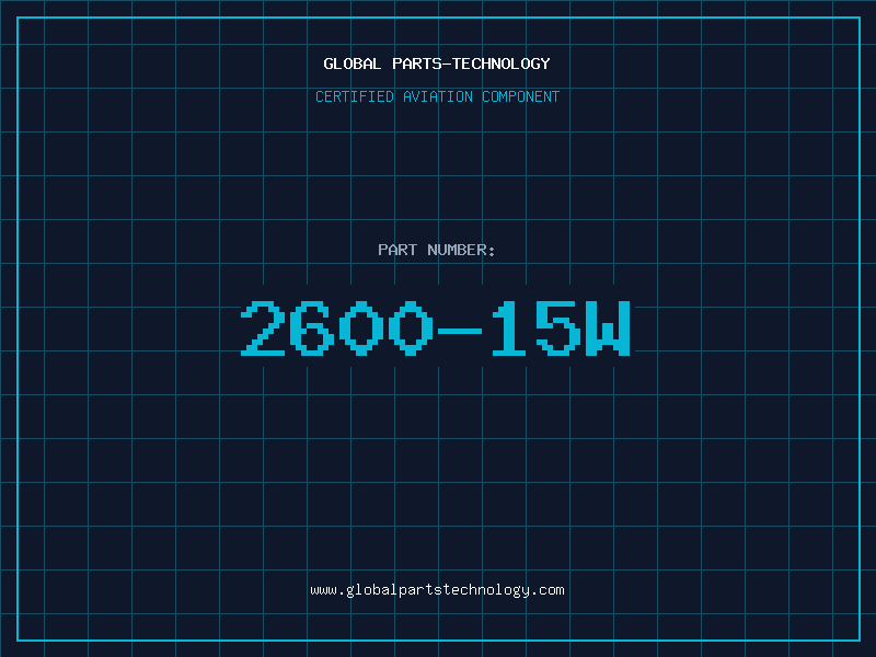 Aviation Part 2600-15W
