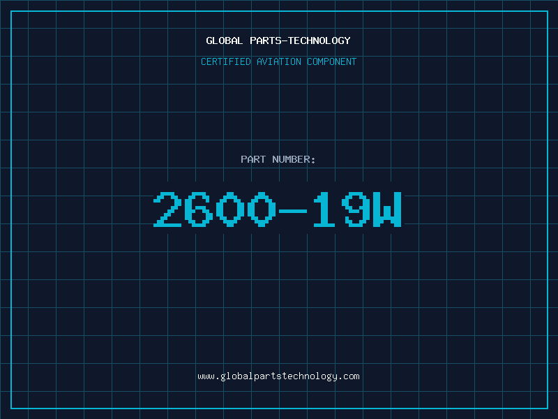 Aviation Part 2600-19W