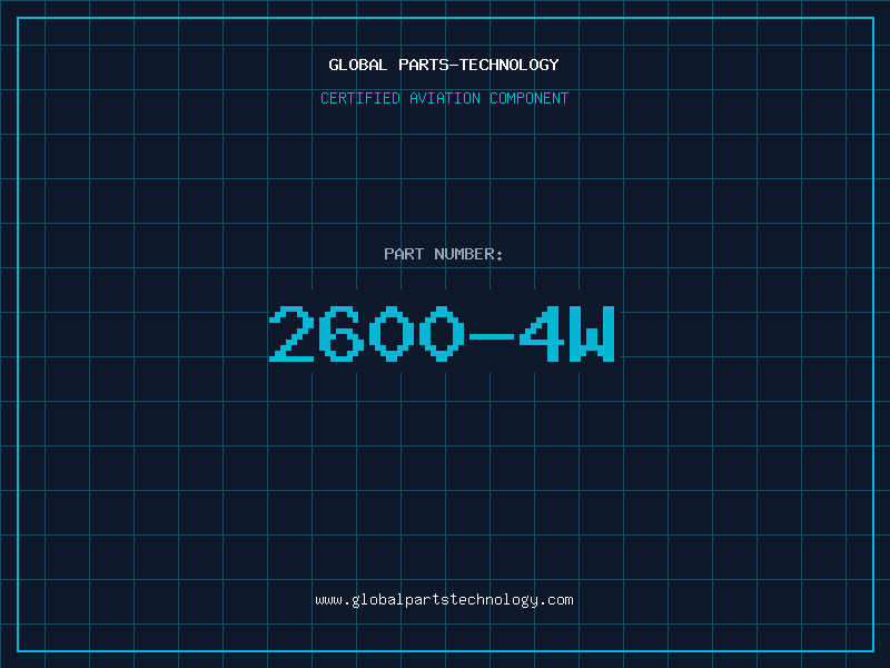 Aviation Part 2600-4W