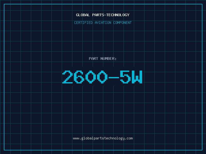 Aviation Part 2600-5W