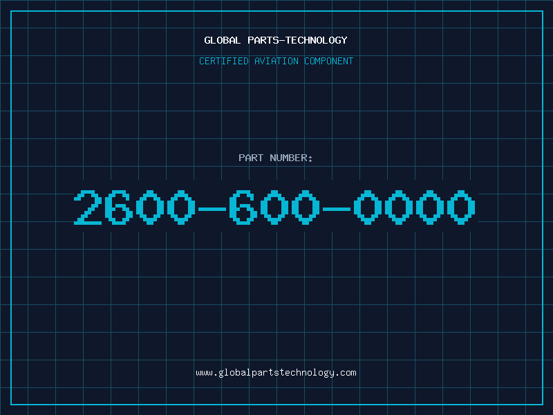 Aviation Part 2600-600-0000