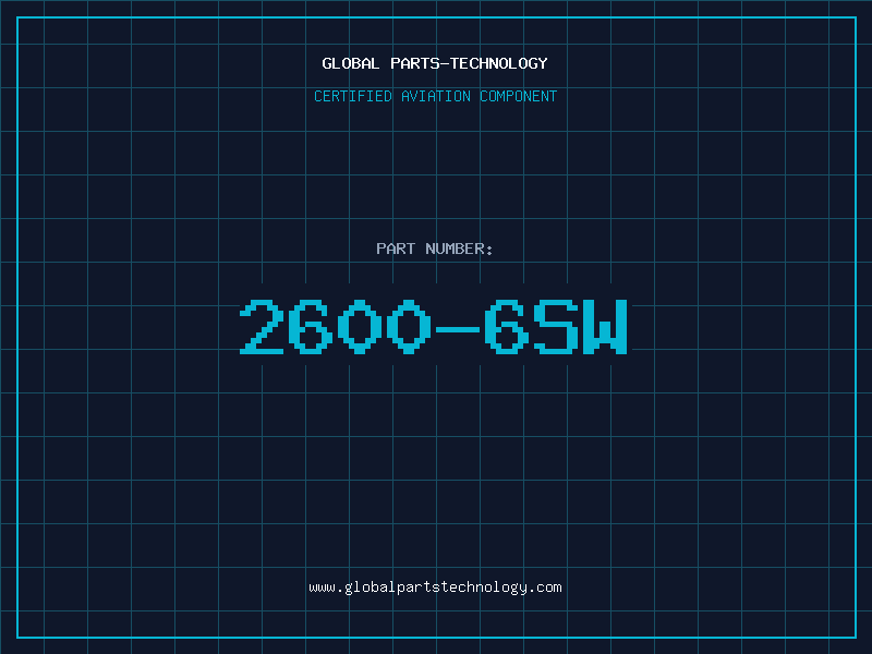 Aviation Part 2600-6SW