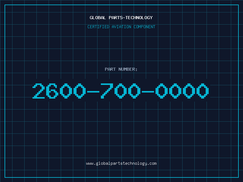 Aviation Part 2600-700-0000