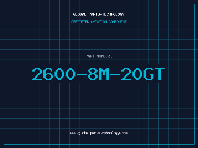 Aviation Part 2600-8M-20GT
