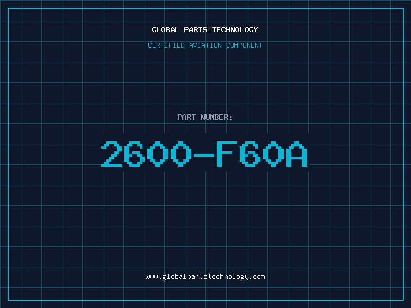 Aviation Part 2600-F60A