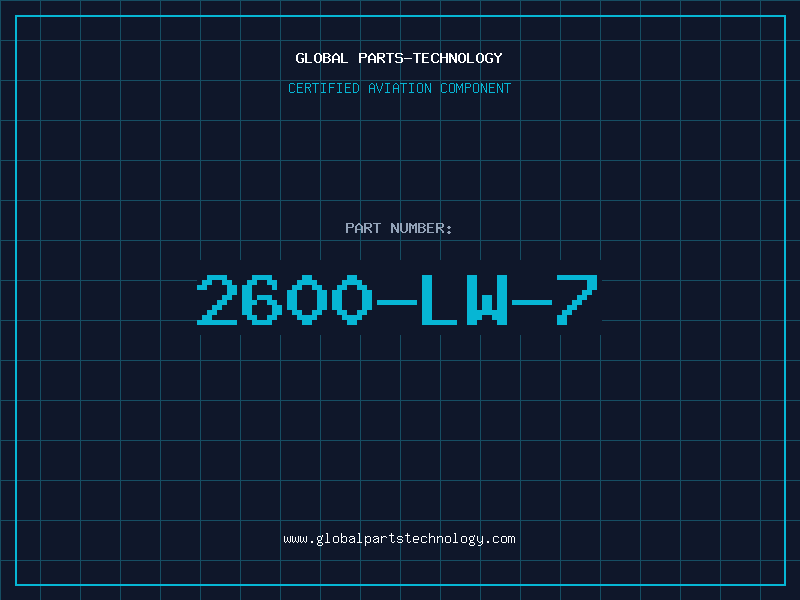 Aviation Part 2600-LW-7