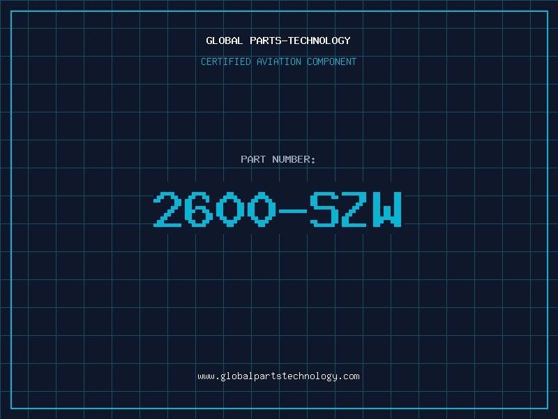 Aviation Part 2600-SZW