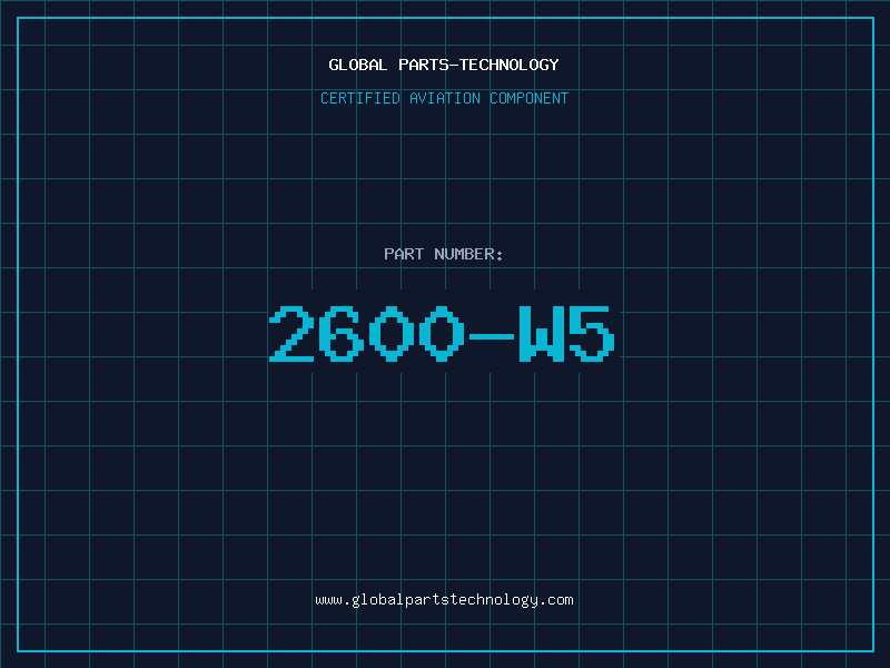 Aviation Part 2600-W5