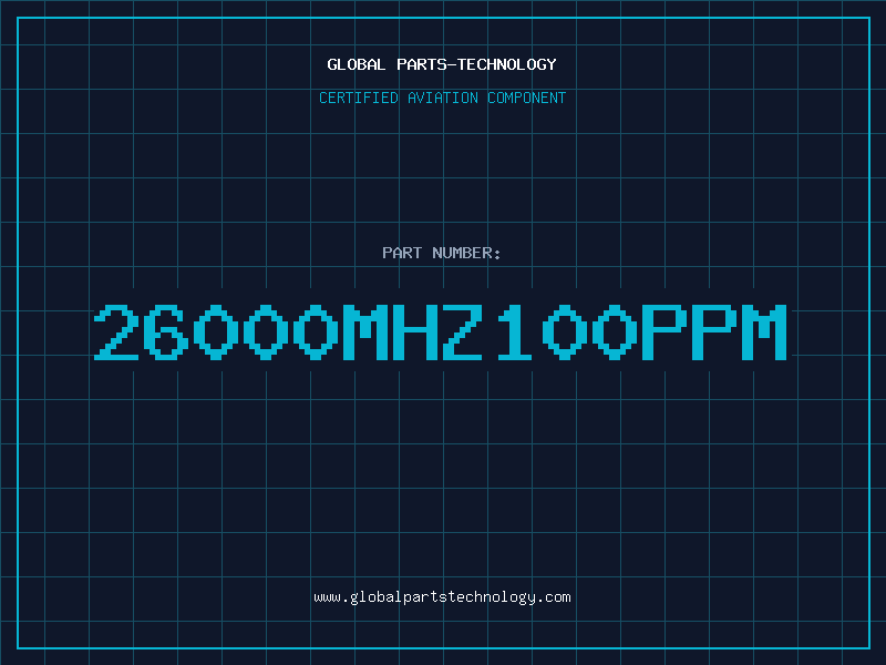 Aviation Part 26000MHZ100PPM