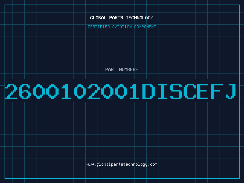 Aviation Part 2600102001DISCEFJ