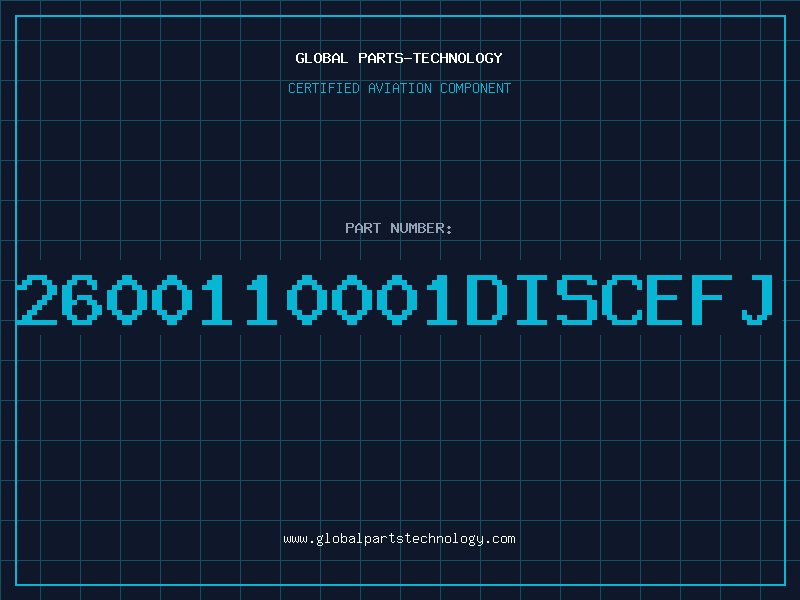 Aviation Part 2600110001DISCEFJ