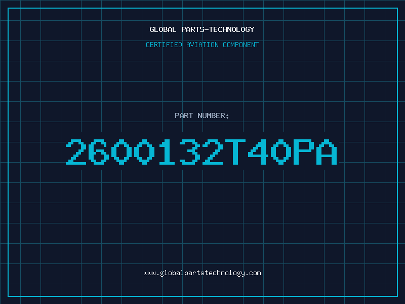 Aviation Part 2600132T40PA
