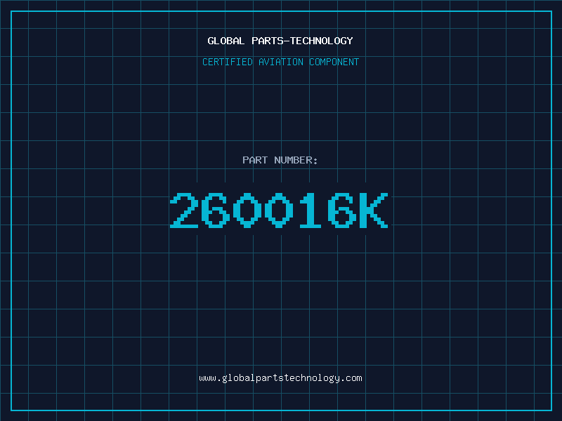 Aviation Part 260016K