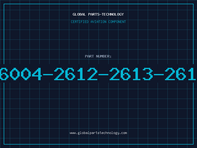 Aviation Part 26004-2612-2613-2614