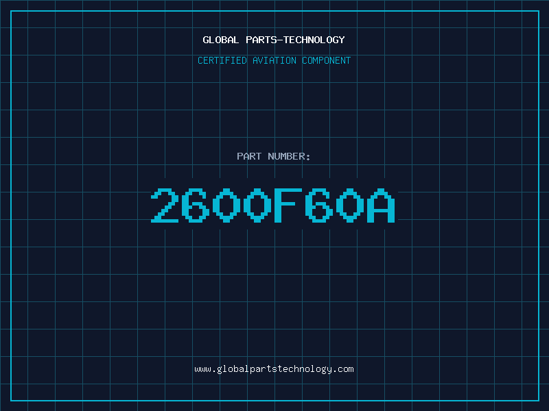 Aviation Part 2600F60A
