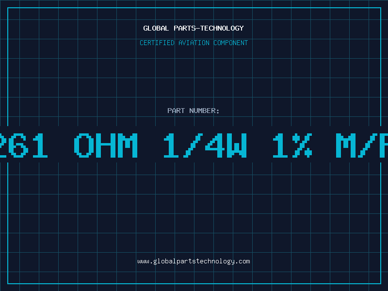 Aviation Part 261 OHM 1/4W 1% M/F