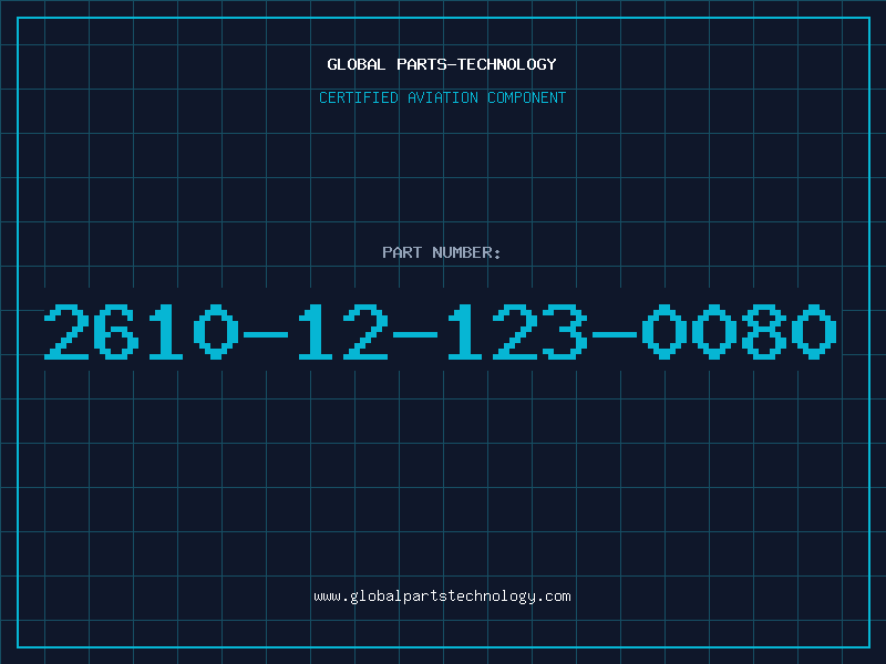 Aviation Part 2610-12-123-0080
