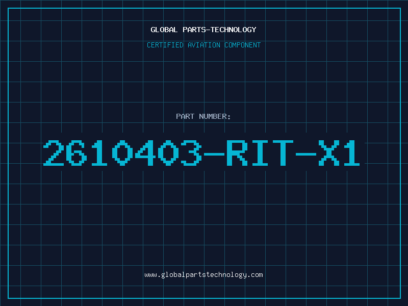 Aviation Part 2610403-RIT-X1