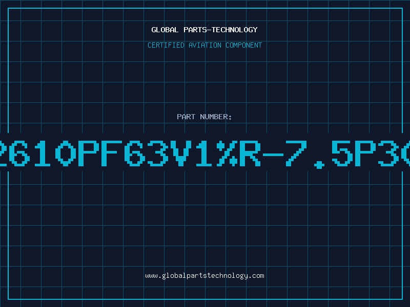 Aviation Part 2610PF63V1%R-7.5P30