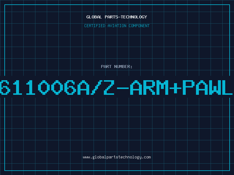 Aviation Part 2611006A/Z-ARM+PAWLA