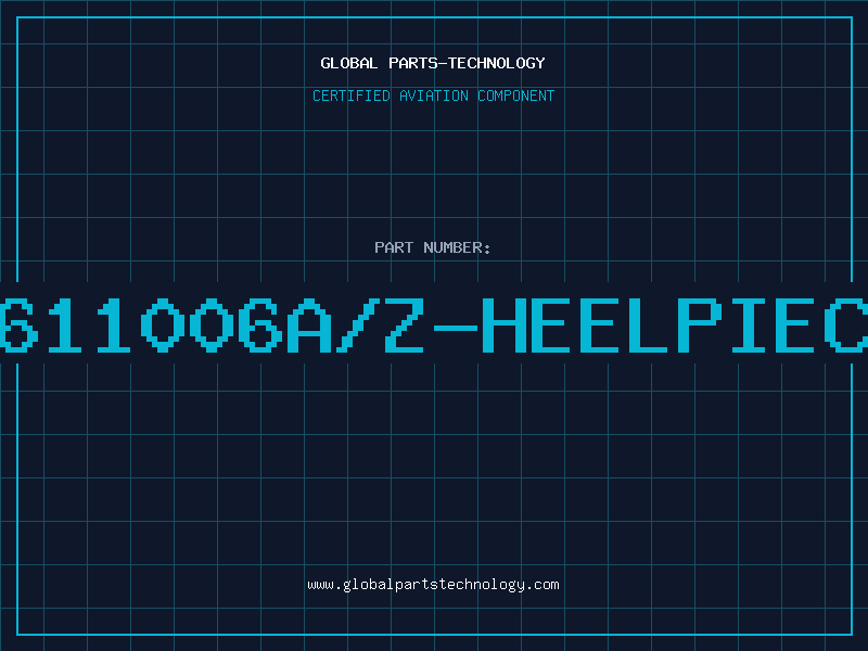 Aviation Part 2611006A/Z-HEELPIECE