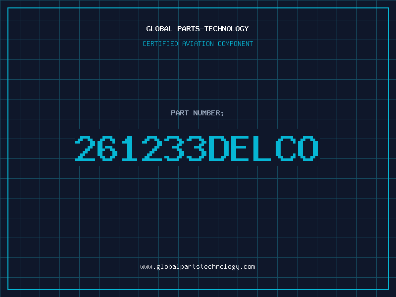 Aviation Part 261233DELCO
