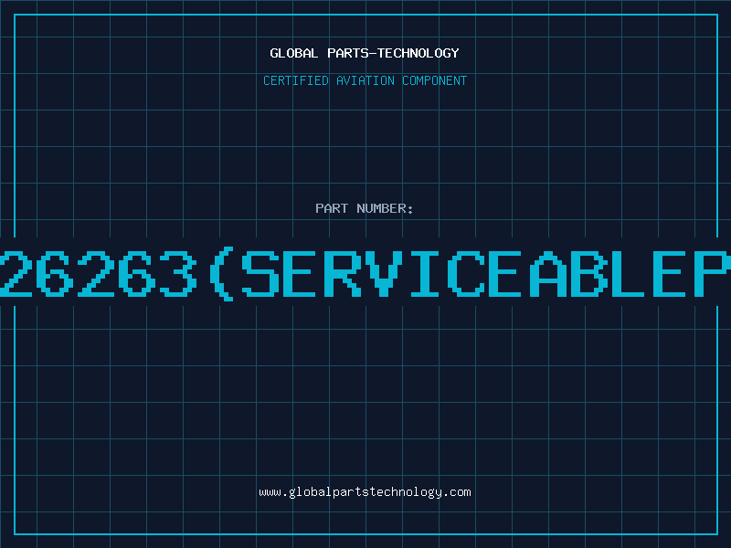 Aviation Part 26126263serviceablepart