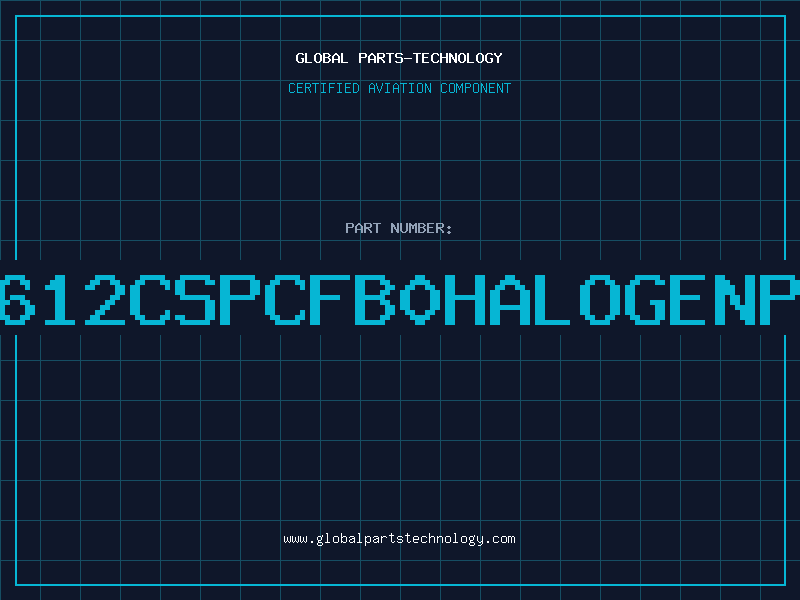 Aviation Part 2612CSPCFB0HALOGENPV