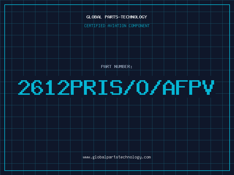 Aviation Part 2612PRIS/O/AFPV