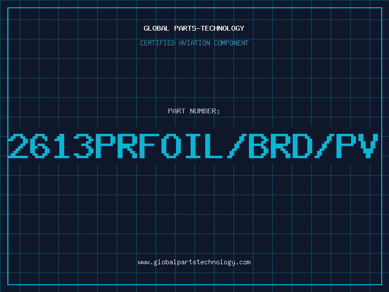 Aviation Part 2613PRFOIL/BRD/PV