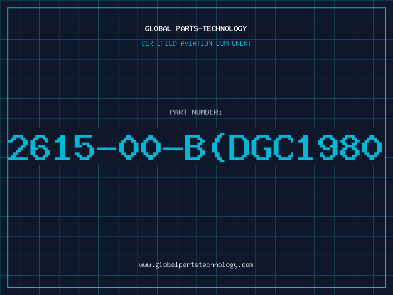 Aviation Part 2615-00-B(DGC1980