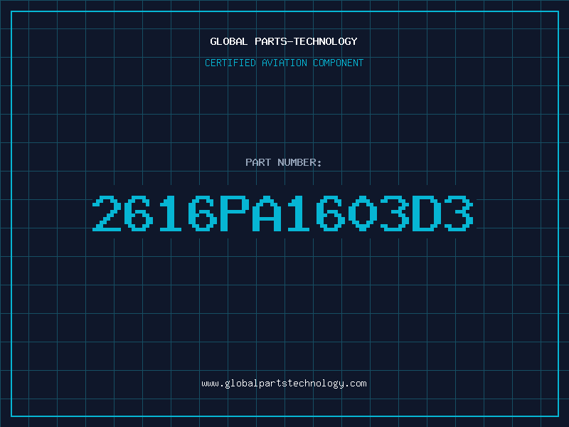 Aviation Part 2616PA1603D3