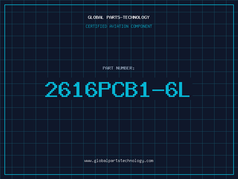 Aviation Part 2616PCB1-6L