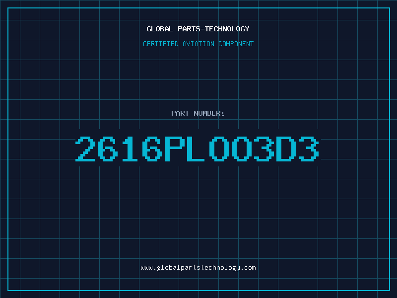 Aviation Part 2616PLOO3D3