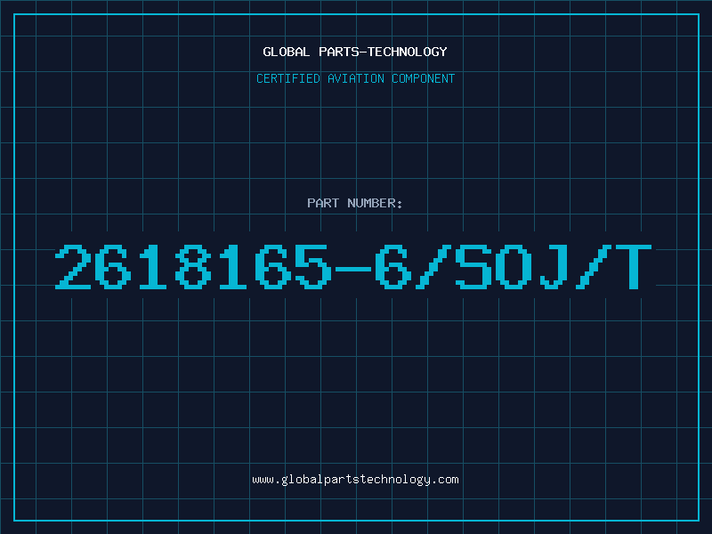 Aviation Part 2618165-6/SOJ/T