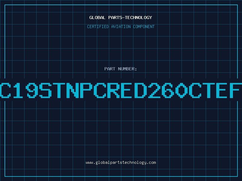 Aviation Part 261C19STNPCRED260CTEFLON