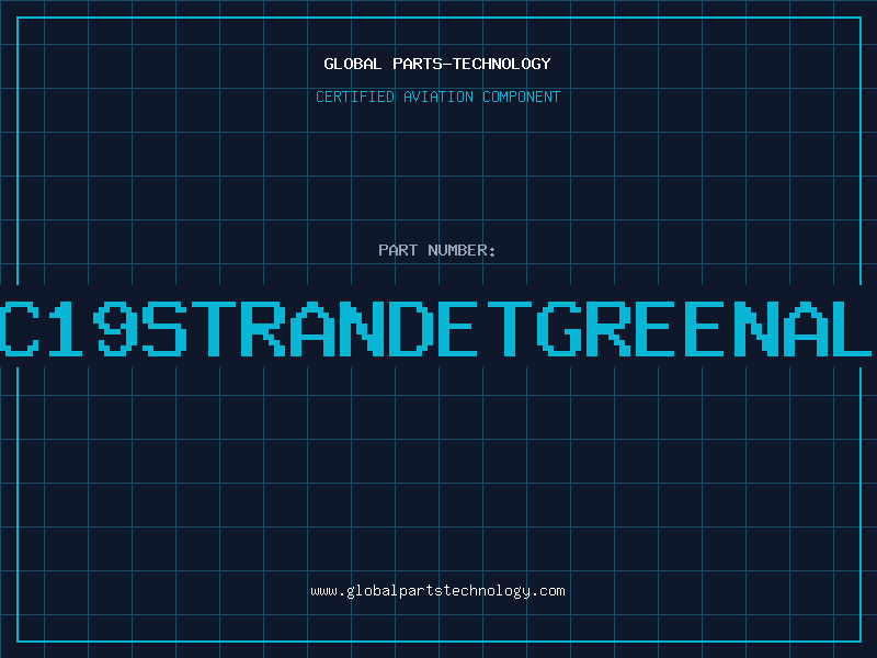 Aviation Part 261C19STRANDETGREENALPHA