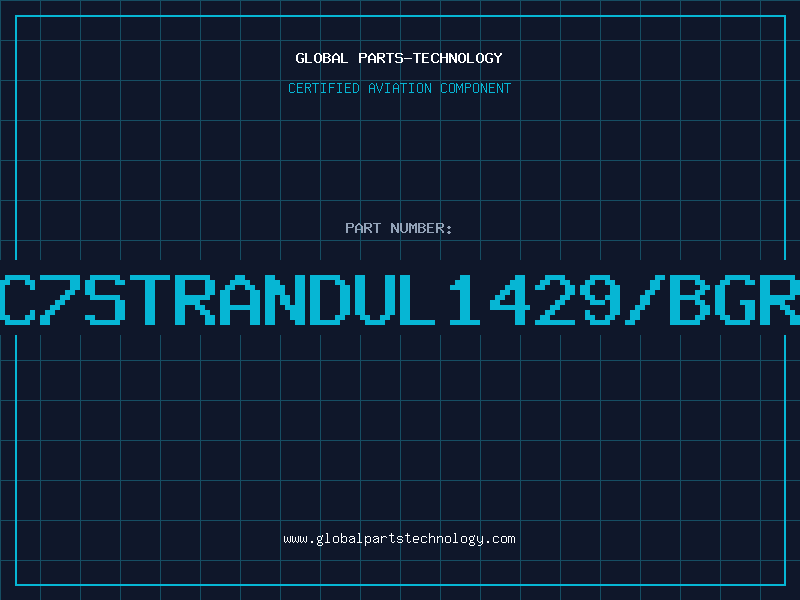 Aviation Part 261C7STRANDUL1429/BGREEN