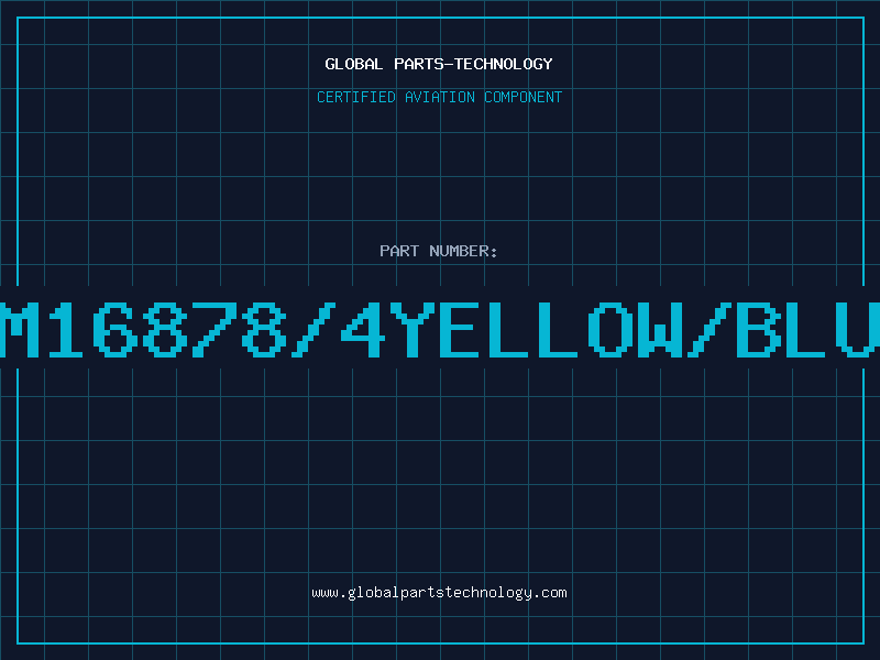 Aviation Part 261CM16878/4YELLOW/BLUESTP