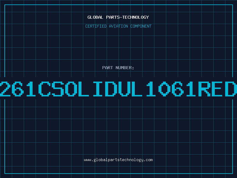 Aviation Part 261CSOLIDUL1061RED