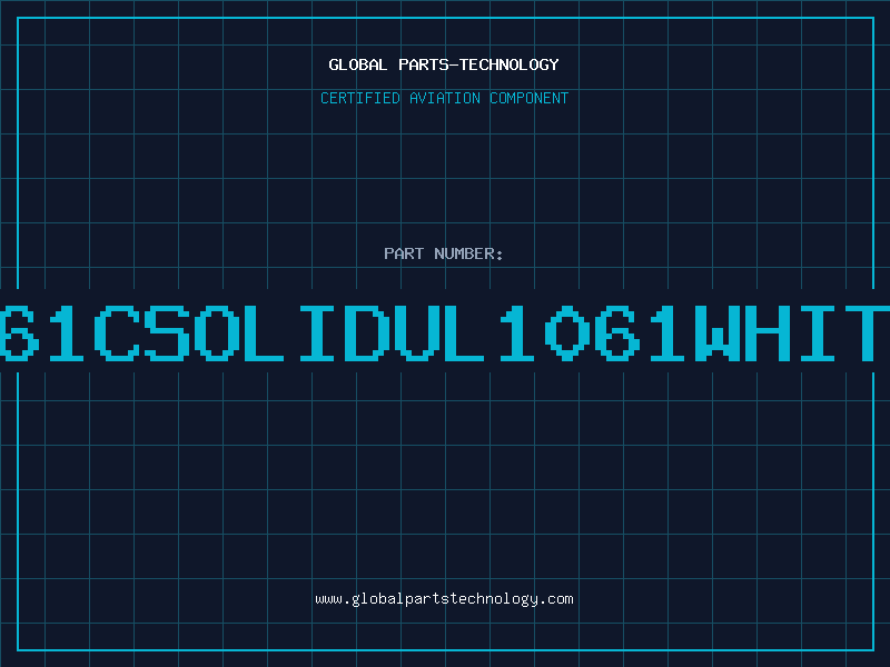 Aviation Part 261CSOLIDUL1061WHITE