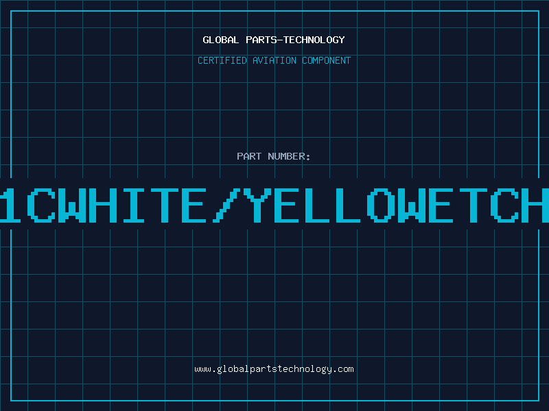 Aviation Part 261CWHITE/YELLOWETCHED
