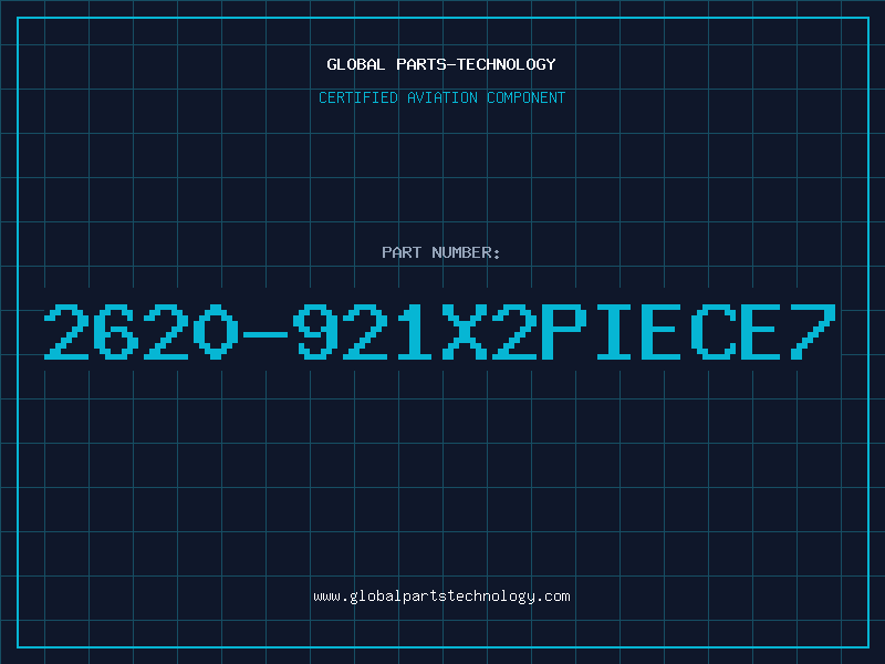 Aviation Part 2620-921X2PIECE7