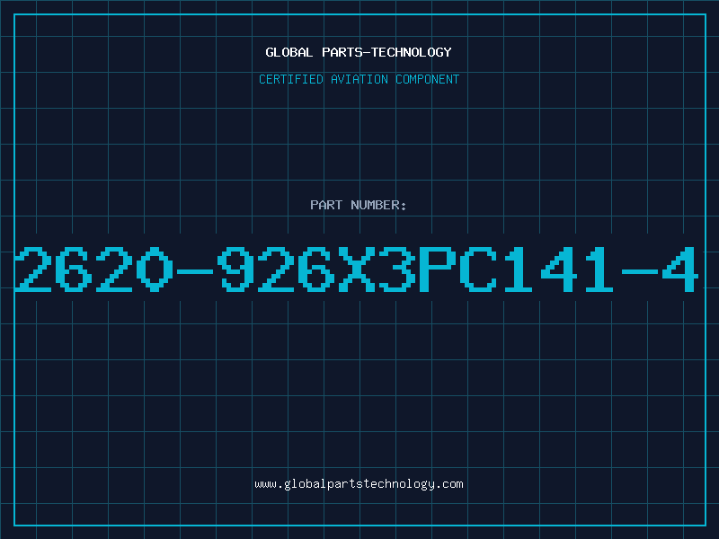Aviation Part 2620-926X3PC141-4