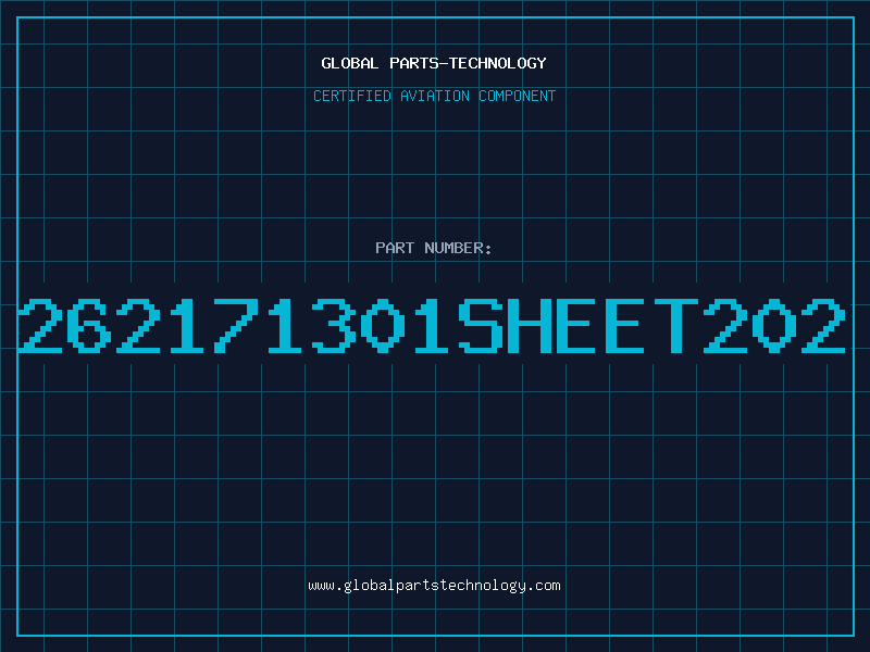 Aviation Part 262171301SHEET202