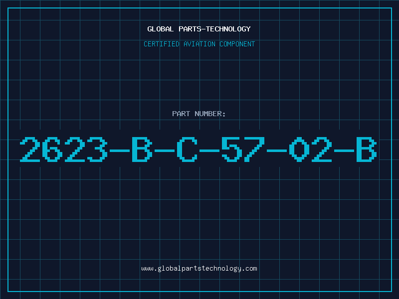 Aviation Part 2623-B-C-57-02-B