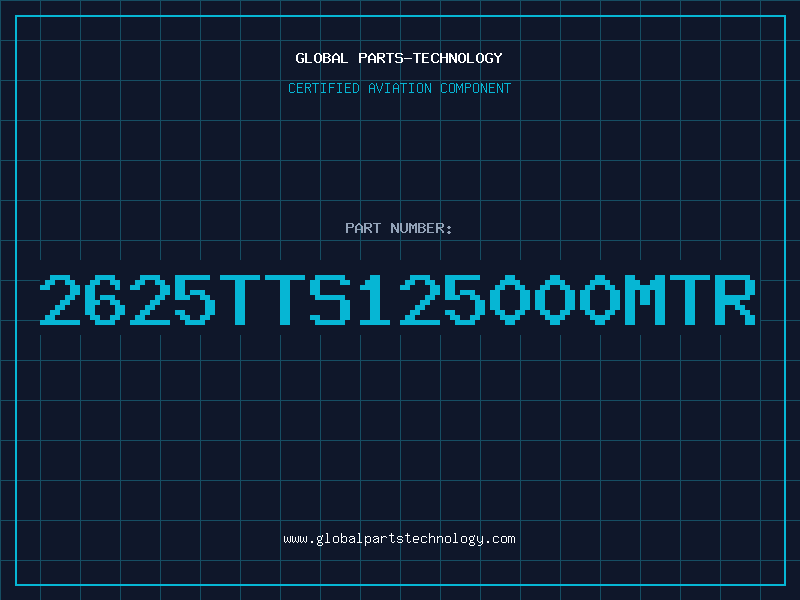 Aviation Part 2625TTS125000MTR