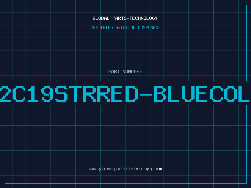 Aviation Part 262C19STRRED-BLUECOLOR